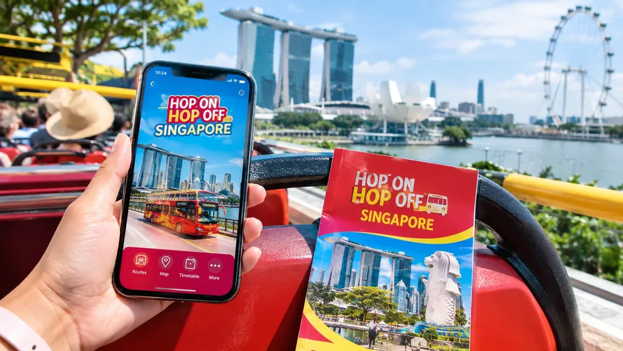 Hop On Hop Off Singapore Contact & App